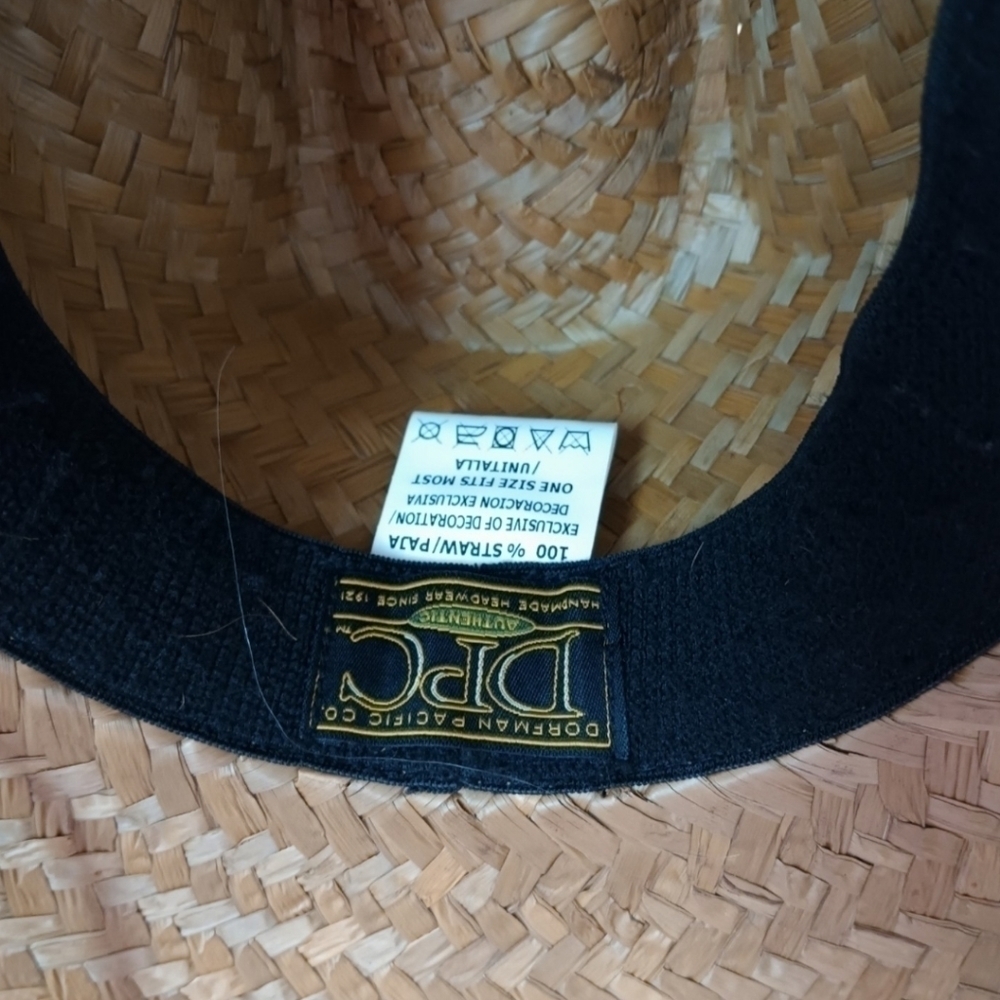 COWBOY Hat DPC 100% straw - Picture 3 of 4